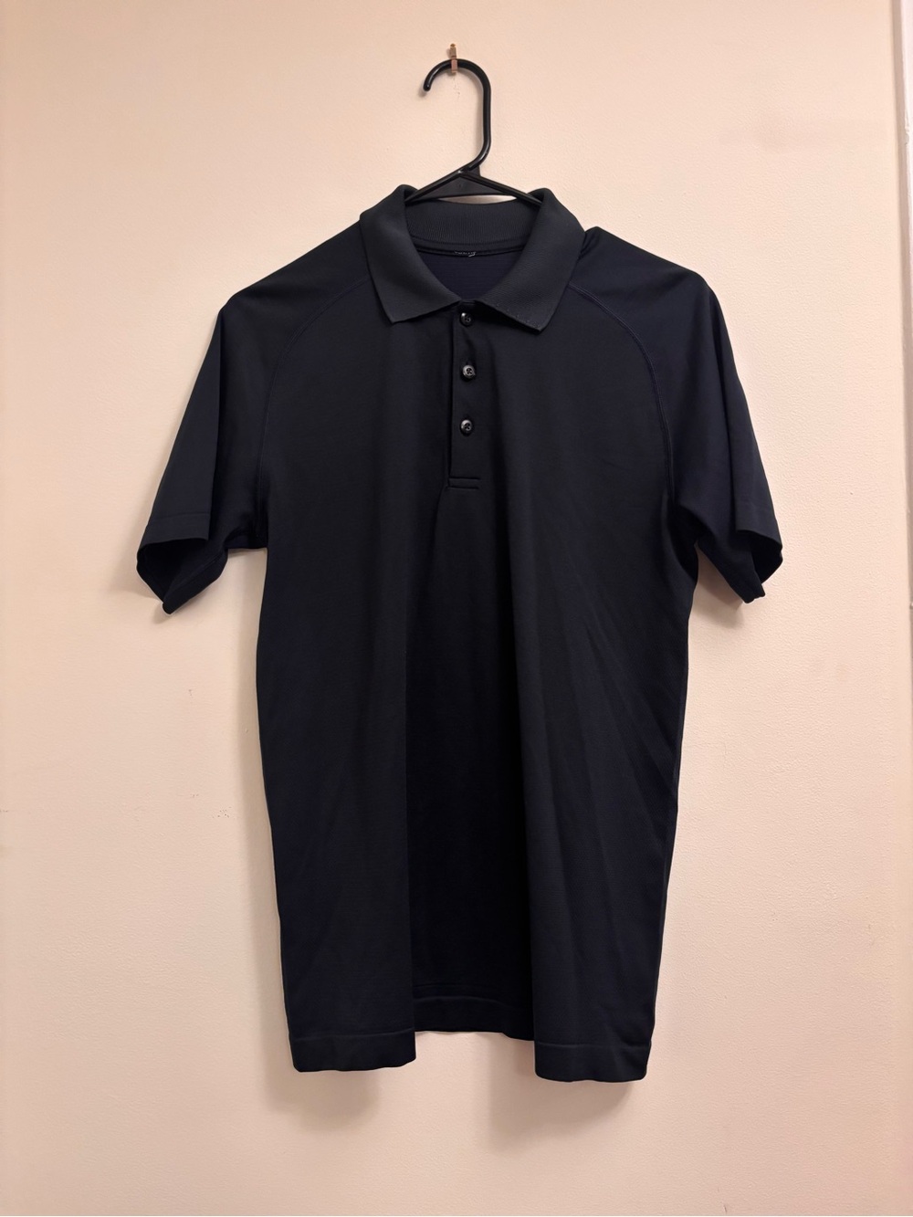 Lululemon Men's Metal Vent Tech Polo Shirt Dark blue - Small